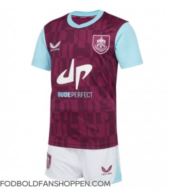 Burnley Josh Brownhill #8 Hjemmebanetrøje Børn 2024-25 Kortærmet (+ Korte bukser)